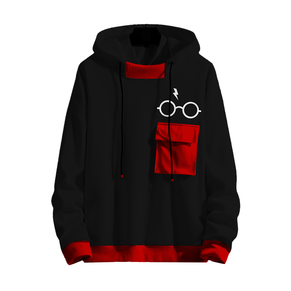 Cotton Harry Potter Pocket Hoodie For Men