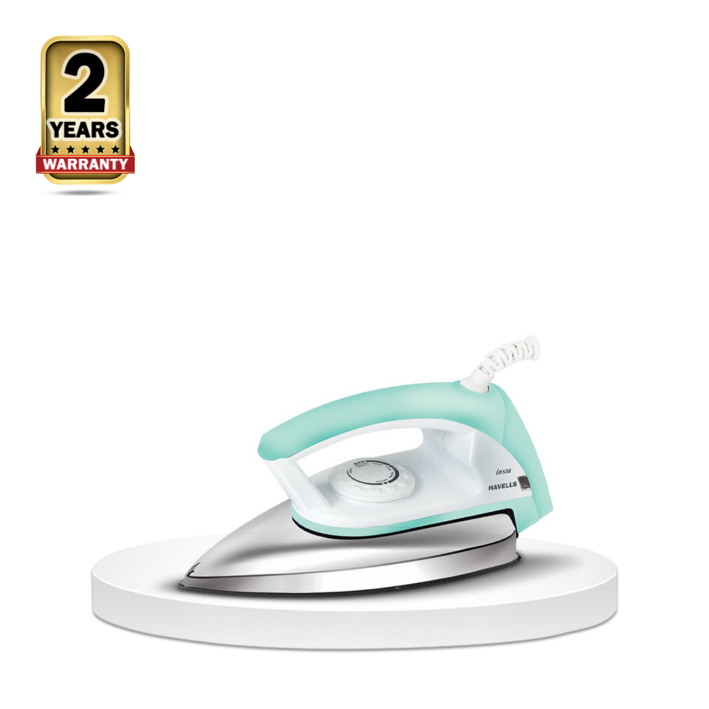 Havells Insta - Dry Iron - 750 Watt - Aqua