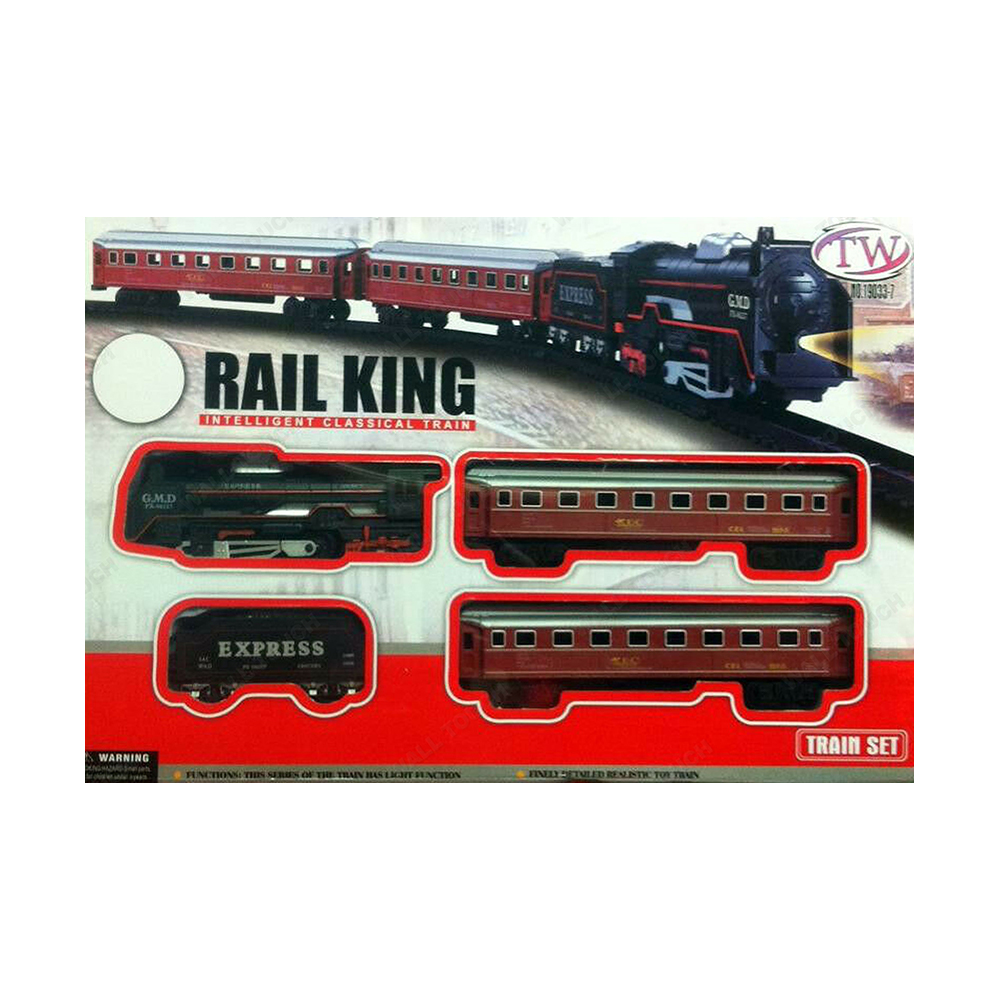 Rail king intelligent hot sale classical train set