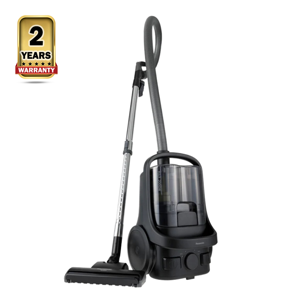Panasonic MC-CL605 Canister Vacuum Cleaner Cyclone Bagless with HEPA Filter - 2.2 Litre - Black