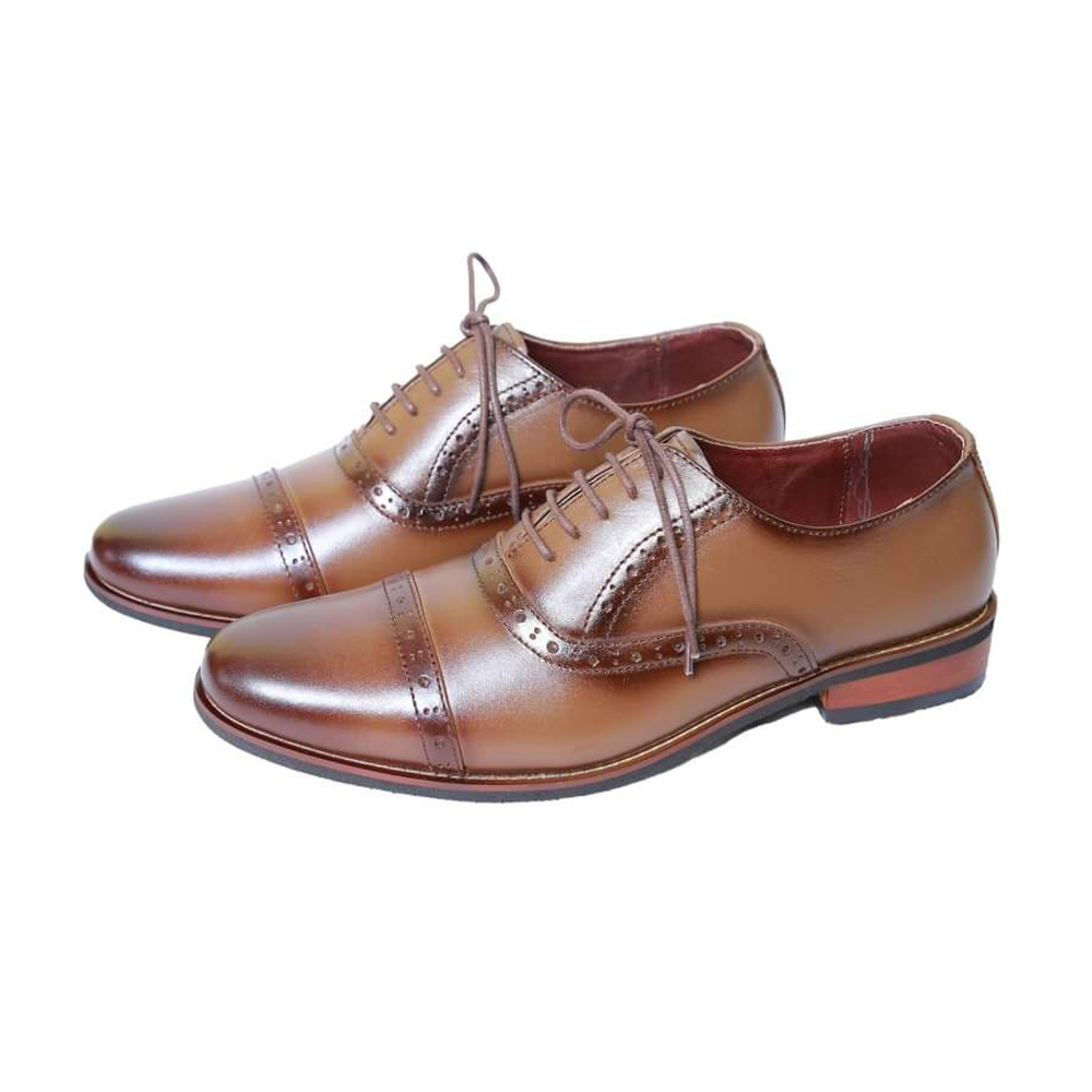 Formal Leather Shoe For Men Brown