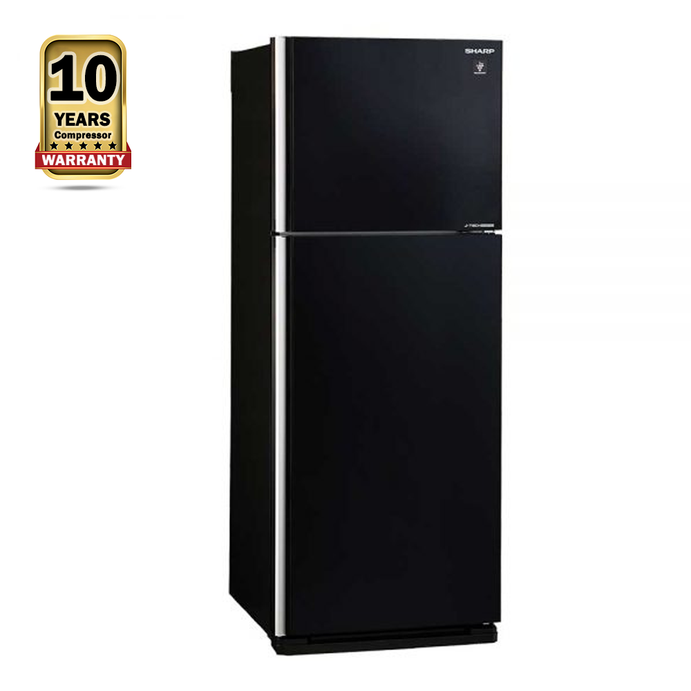 Sharp SJ-EX455P-BK Inverter Refrigerator - 397 Liter - Black