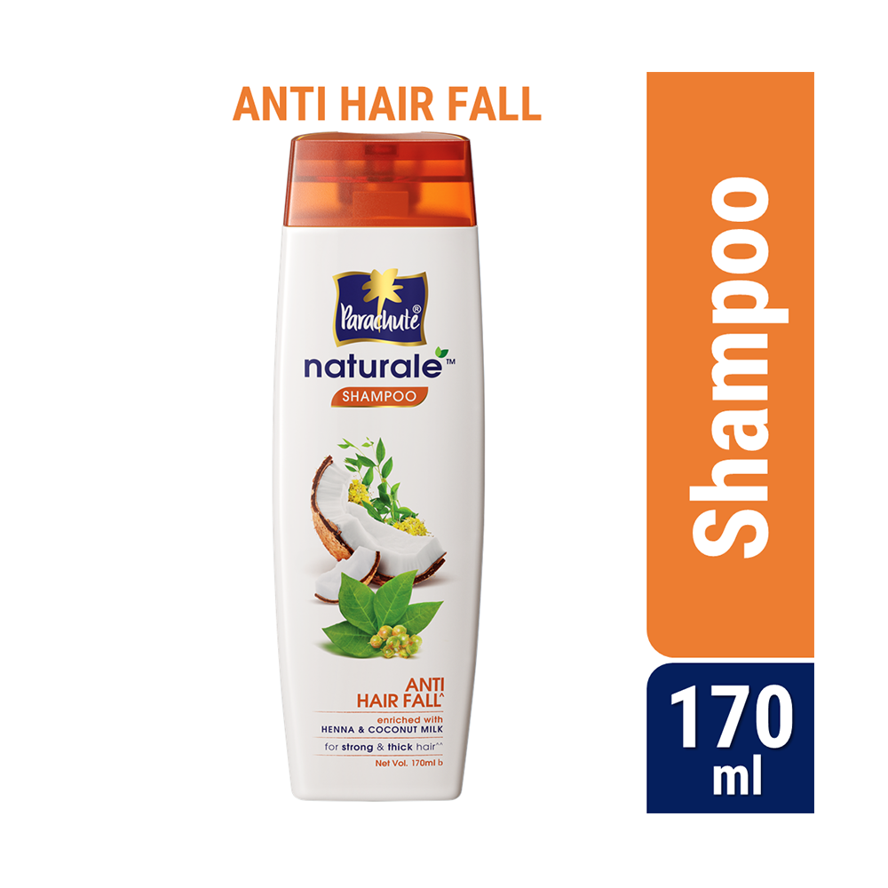 Parachute Naturale Shampoo Anti Hair Fall - 170ml - EMB097