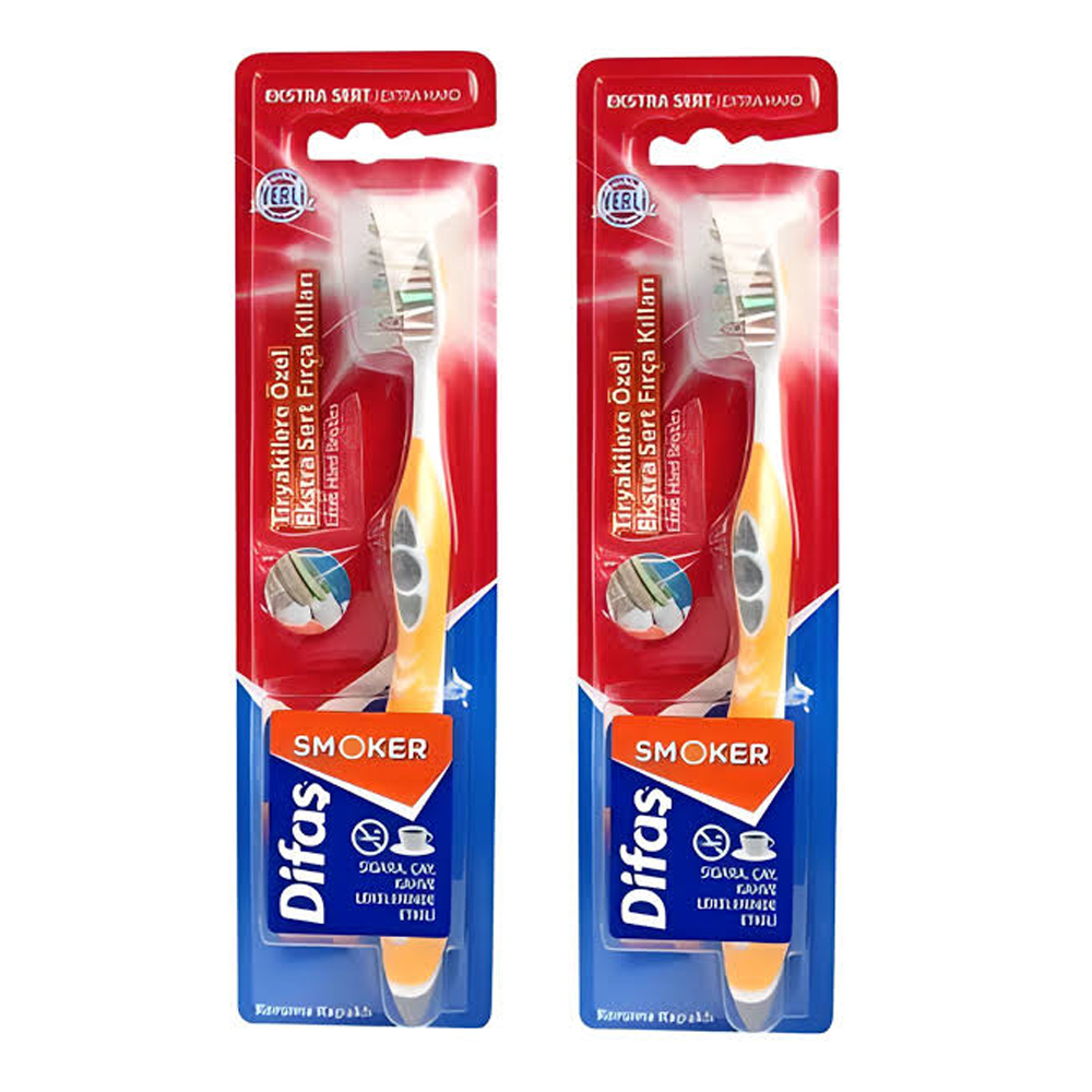 Difas Soft SmokerToothbrush - Orange