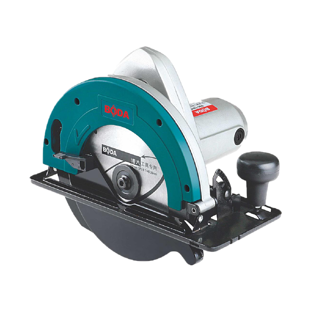BODA DS6-180E Circular Saw - 7 Inch - 1200 W - Teal and Silver