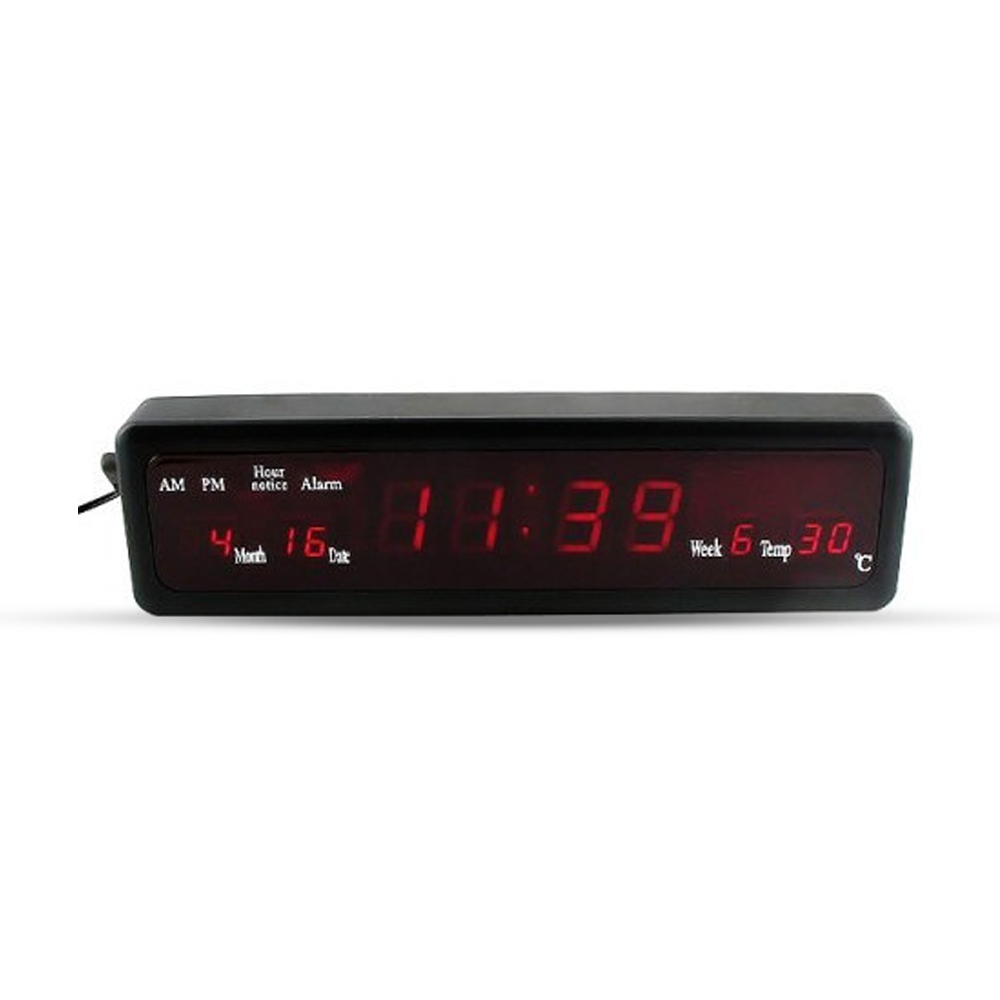 Casio digital led wall clock sale