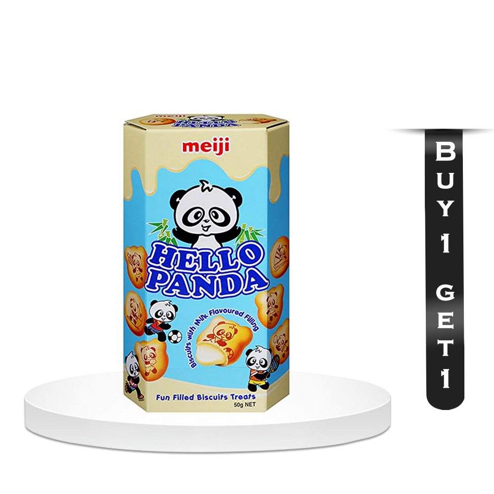 Buy 1 Meiji  Hello Panda Milk 50gm and Get 1 Free - QQMHP-02