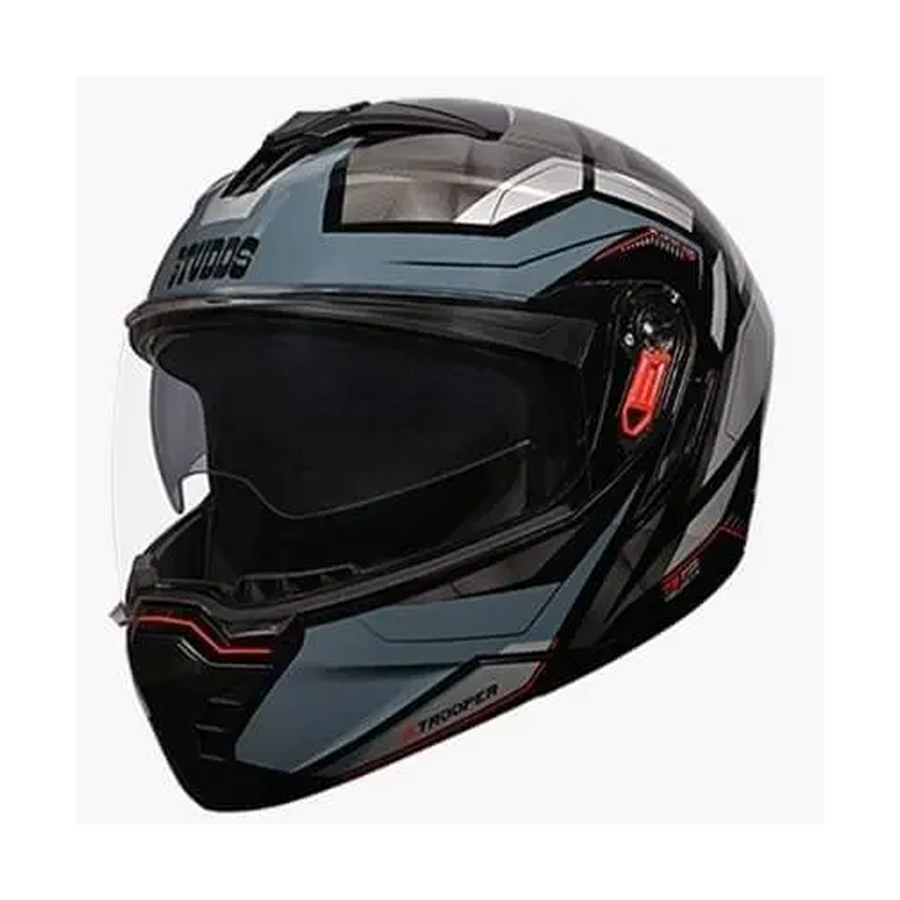 Studds X-Trooper DV D2 Decor Modular Helmet - Black 