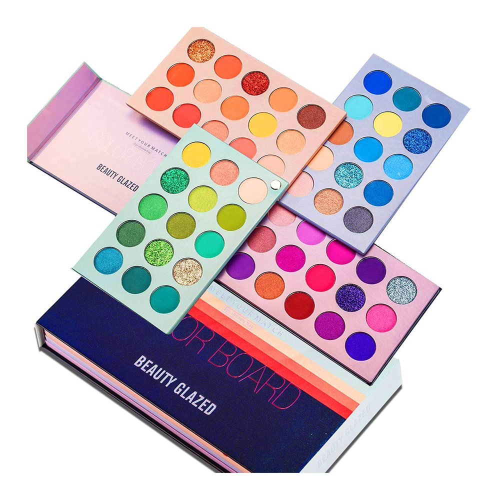 Beauty Glazed Color Board 4 in 1 Eyeshadow Palette - 60 Colors