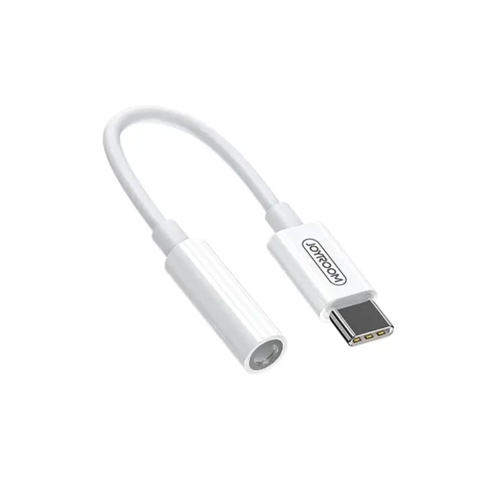 Joyroom SH-C1 Type-C to 3.5mm Audio Conversion Cable - White