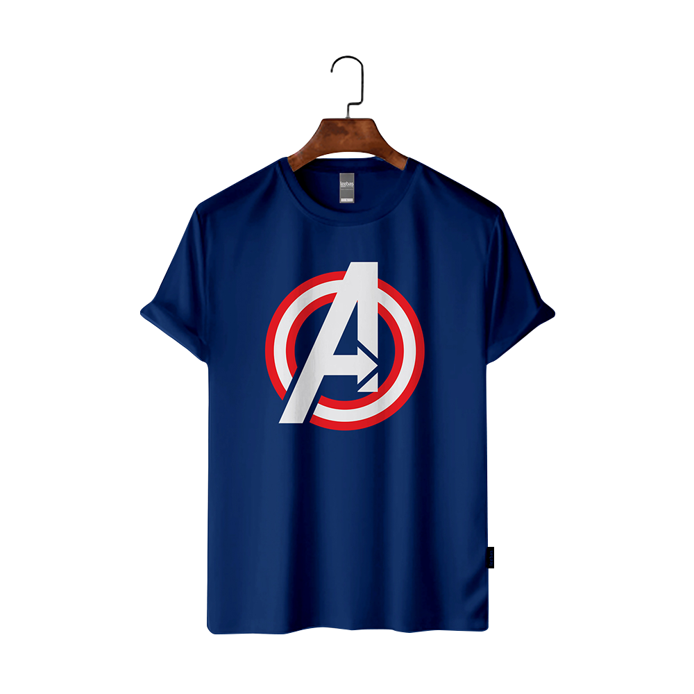 Maxan Cotton Half Sleeve T-Shirt For Men - Avenger