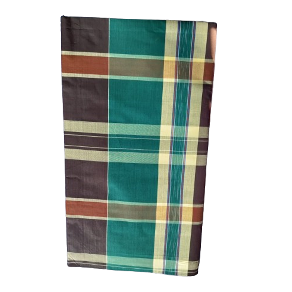 Soft Cotton Lungi For Men	- Multicolor - SE07