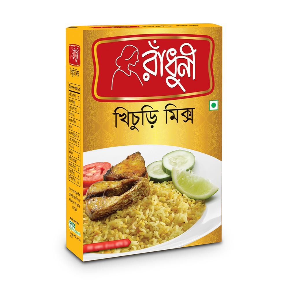 Radhuni Khichuri Mix	- 500gm