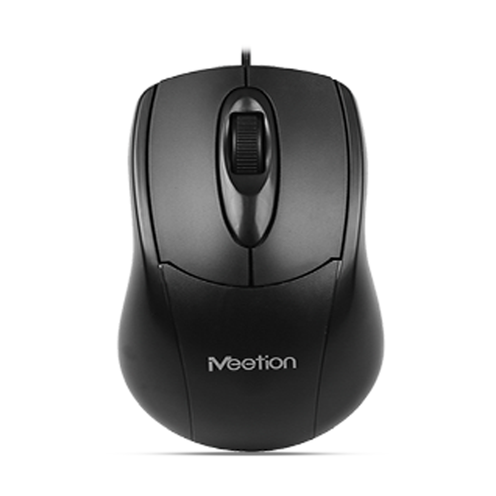 Meetion MTM361 Wired USB Mouse Black