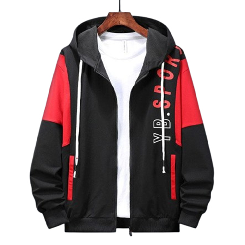 Cotton Hoodie for Men - Multicolor - H-386