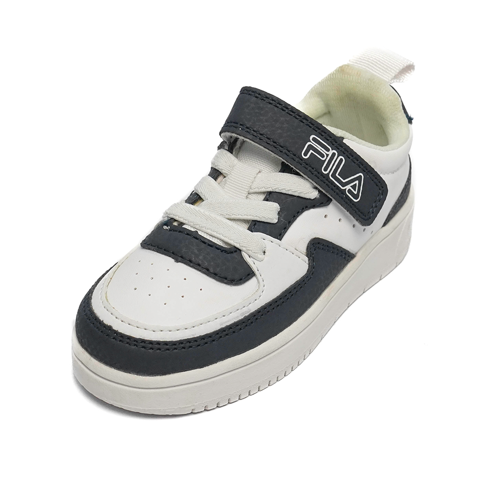 Fila Mesh Sports Sneaker for Baby White and Navy CM 07