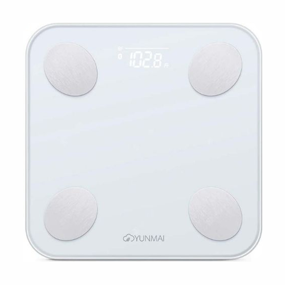 Yunmai Mini Bluetooth Smart Bathroom Scale - White