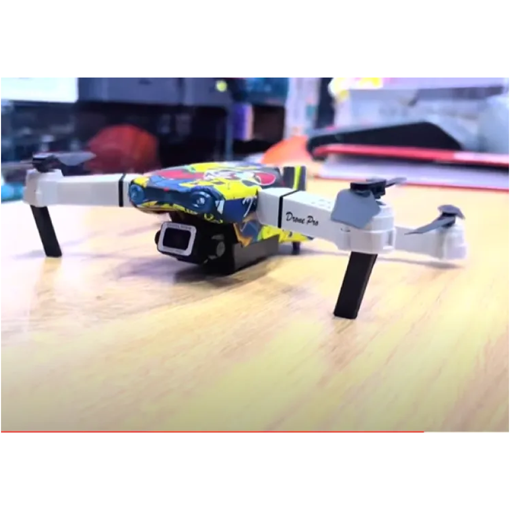 K9 Tatto Remote Control Aircraft 4k Camera Drone - Multicolor