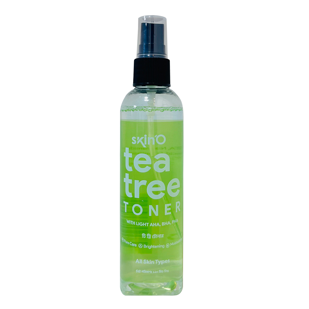 SkinO Tea Tree Toner With Light AHA, BHA,PHA - 120ml