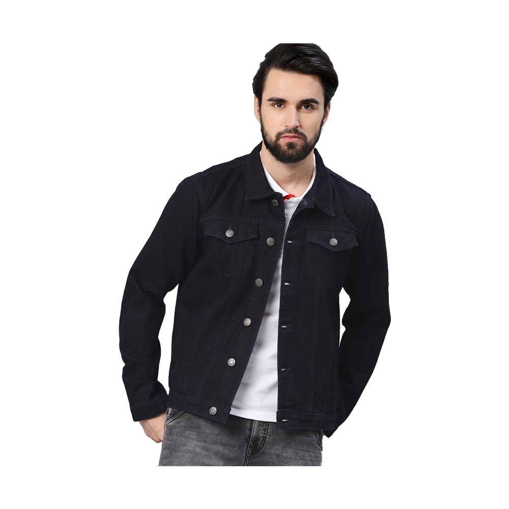 Apara Denim Jacket For Men - MJJ -41 - Black