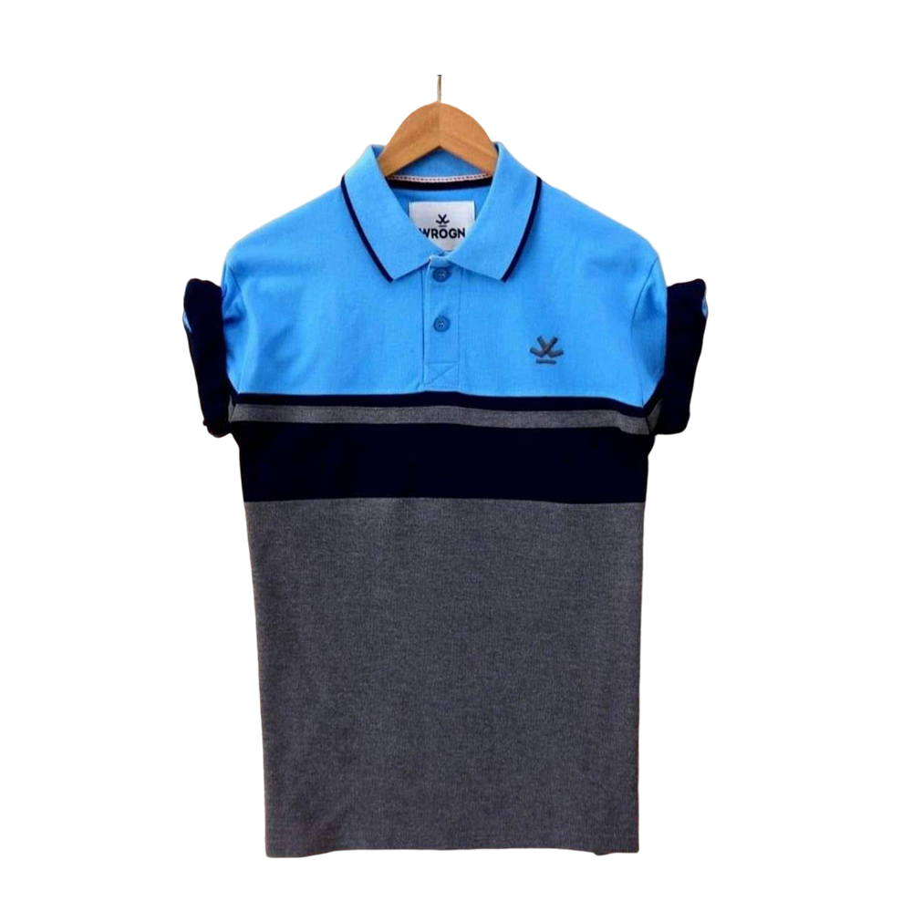 Cotton Polo Shirt For Men - Multicolor - TC-20