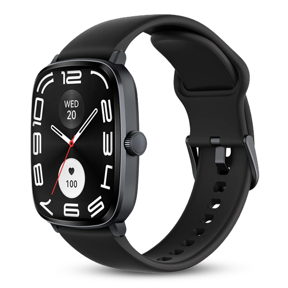 Haylou RS5 AMOLED HD Display Bluetooth Calling Smartwatch - Black