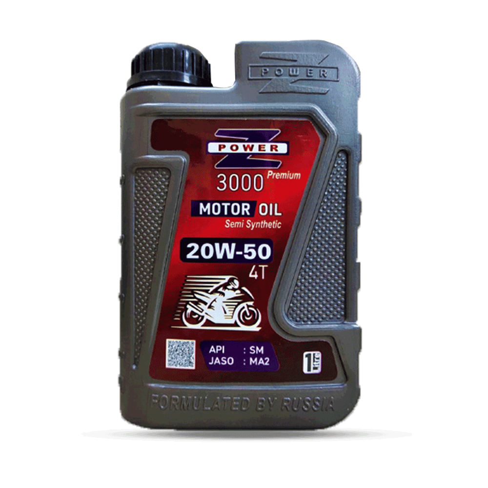 Z-Power Racing 4T Extra Virgin 20W 40 Semi Synthetic Engine Oil - 2Pcs