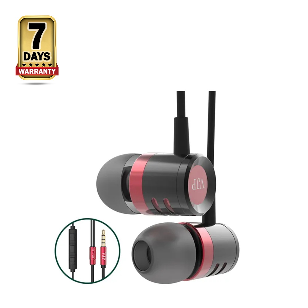 VJP VI-770 Wired Earphone - Black