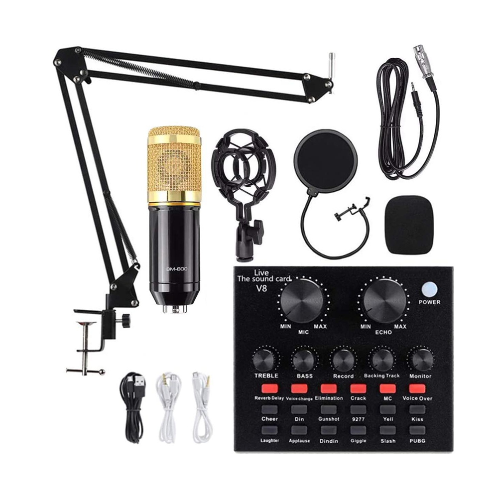 BM800 Condenser Sound Recording Microphone