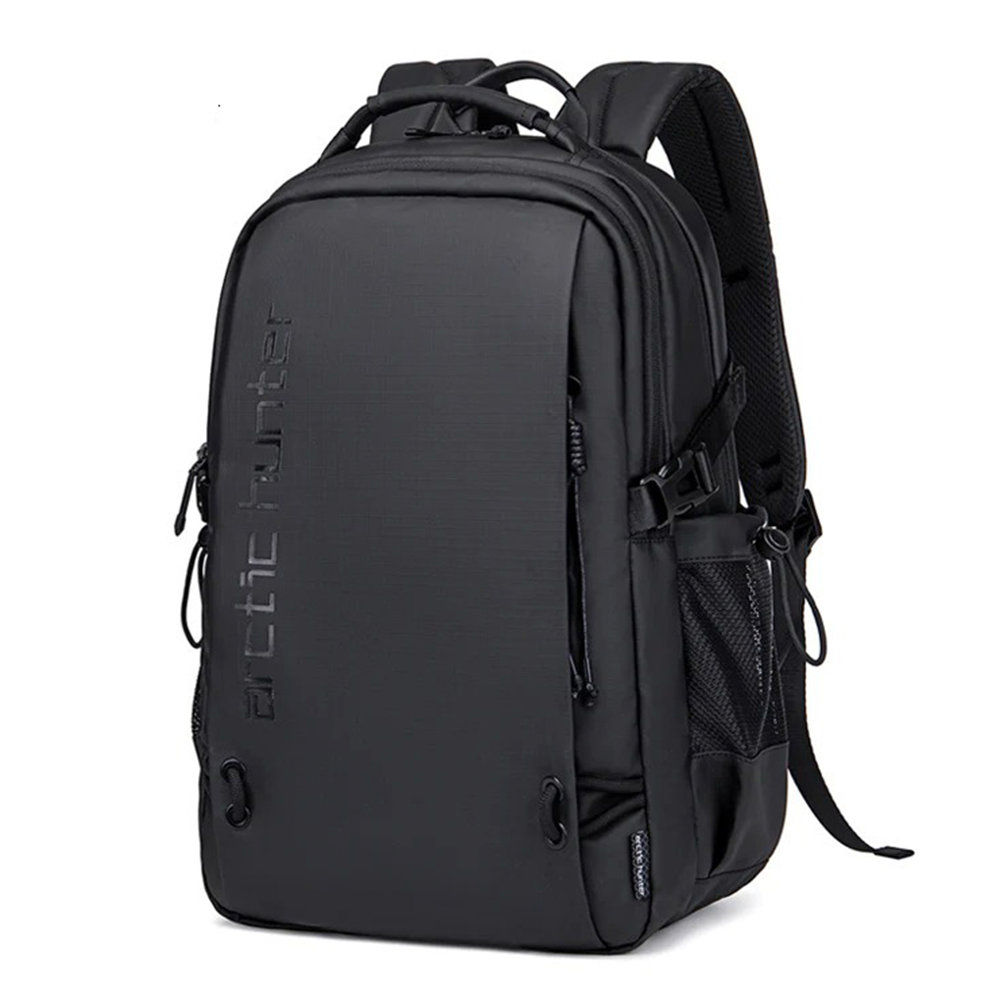 Arctic Hunter Polyester Casual Backpack Black