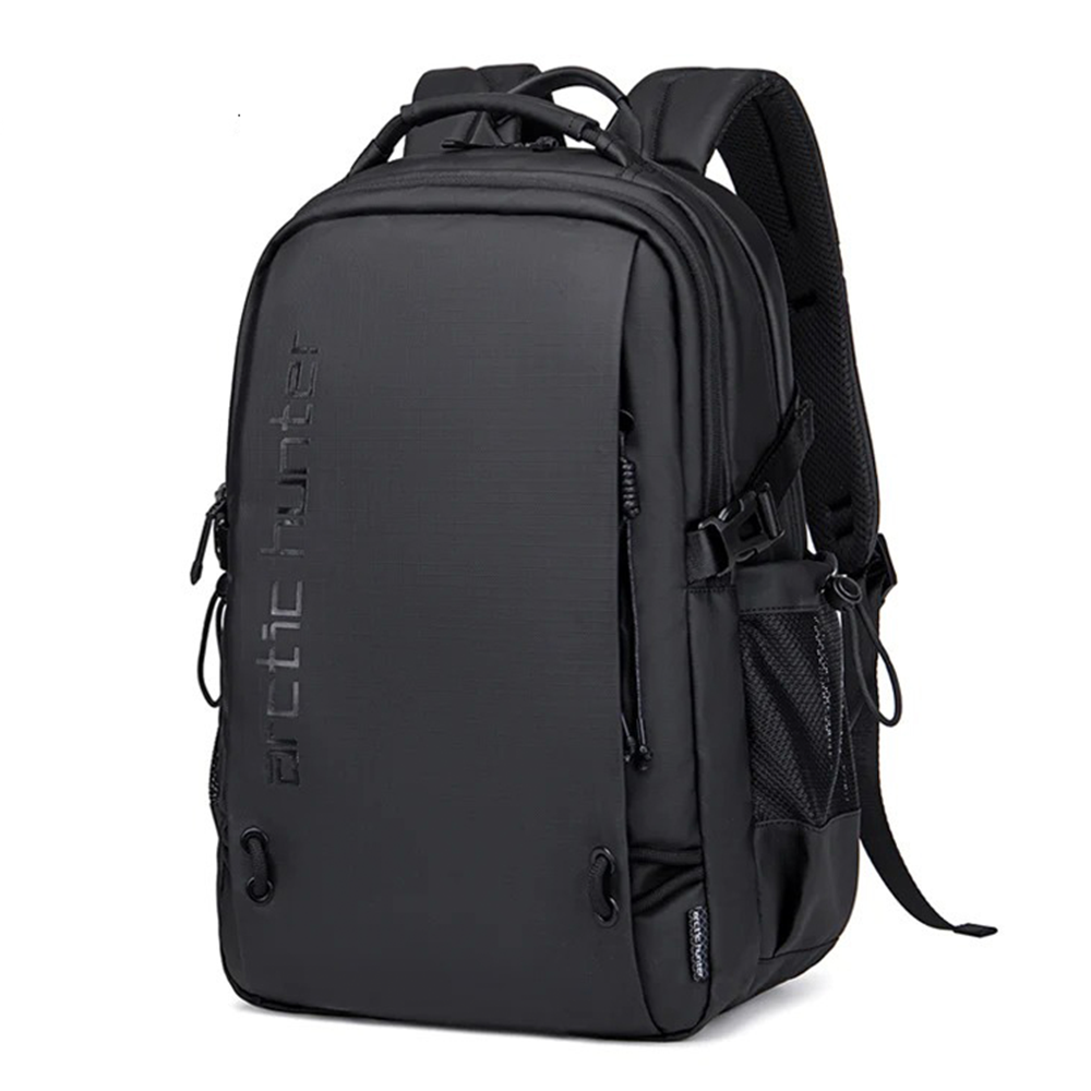 Arctic Hunter Polyester Casual Backpack - Black