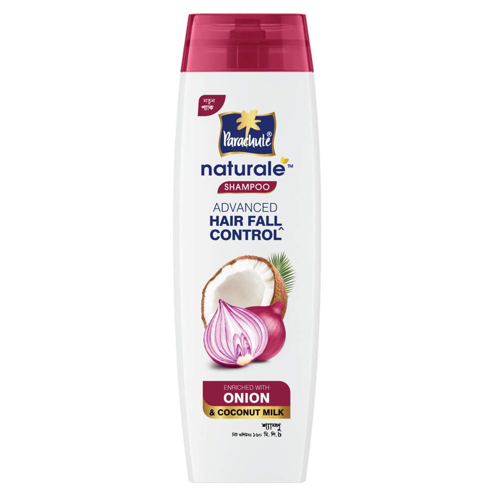 Parachute Naturale Shampoo Onion Advanced Hair Fall Control - 160ml
