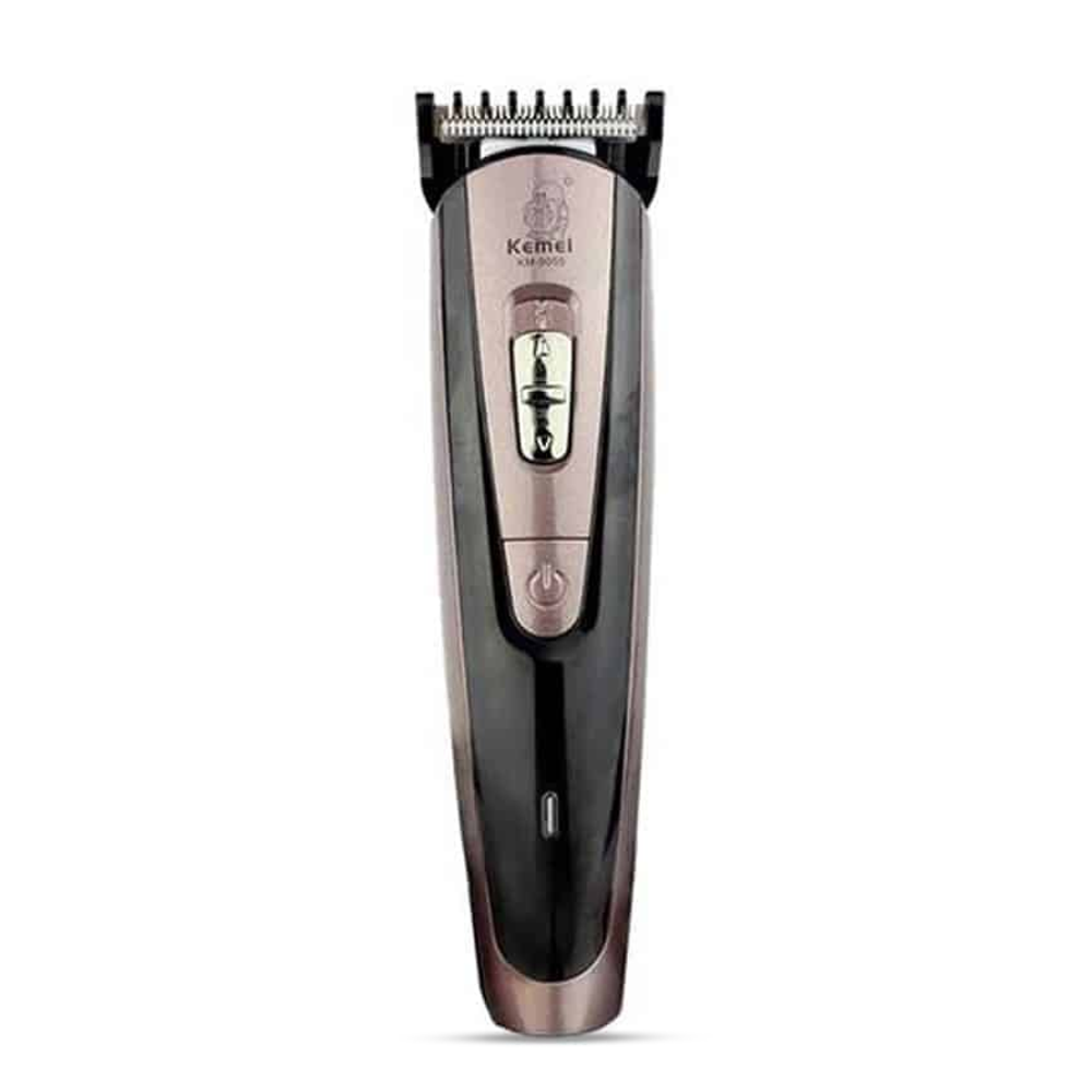 Kemei KM-9050 Rechargeable Hair Trimmer For Men - Black