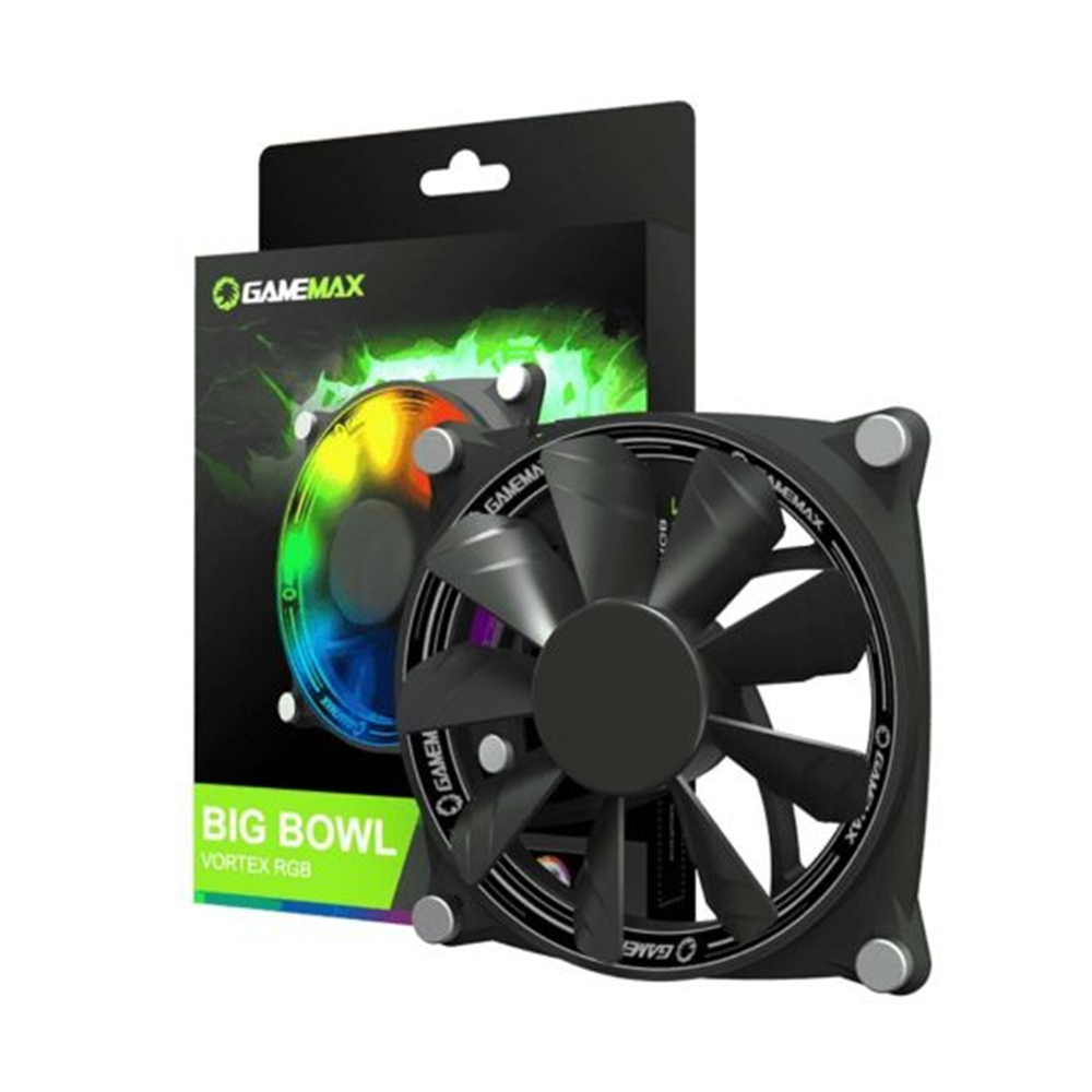 Gamemax Big Bowl Vortex Argb 120Mm Cooling Fan