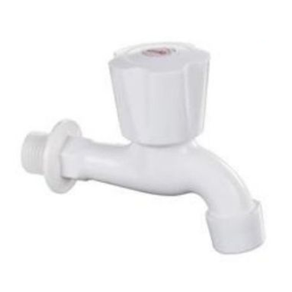 RFL Shine Plastic Water Tap - White