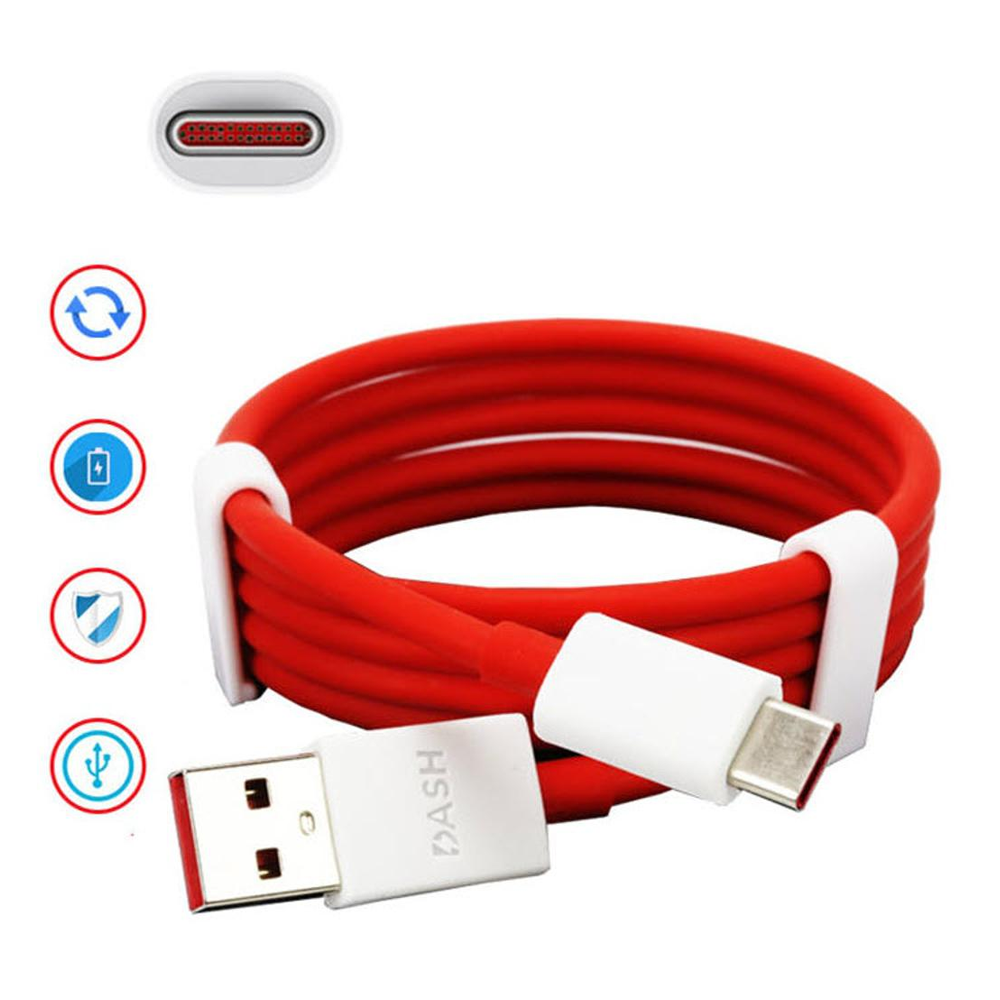 Oneplus Dash Type-C Charger Cable - Red