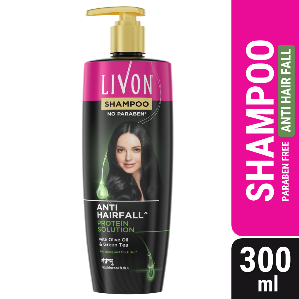 Livon Anti Hairfall Protein Shampoo - 300ml - EMB012