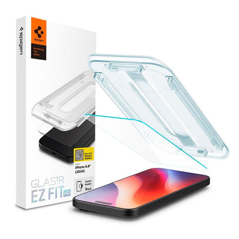 Spigen HD Screen Protector for iPhone 16 Pro Max - Transparent - 2Pcs