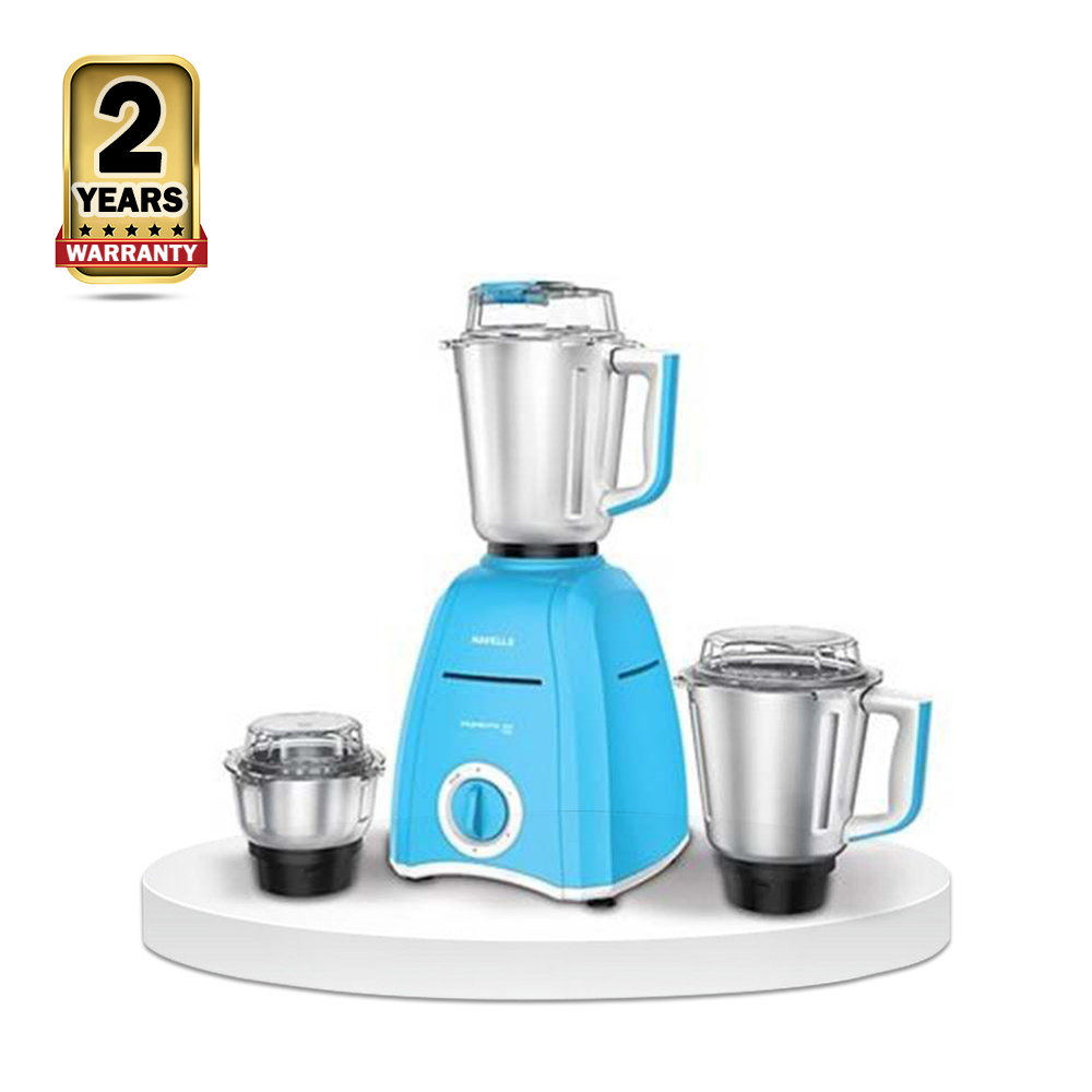 Havells Momenta NV 3 SS Jars Mixer Grinder - 900w - 1.75L - Blue