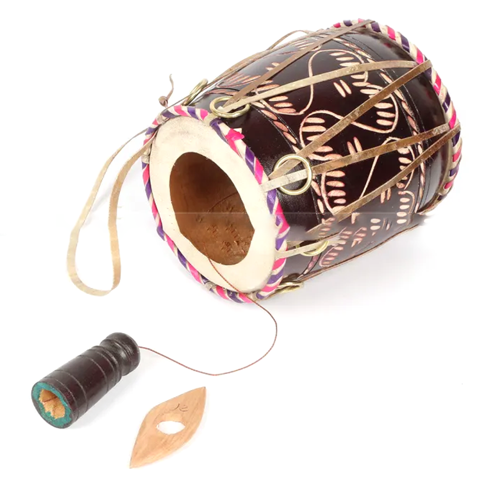 Traditional Wooden Khamak Brown
