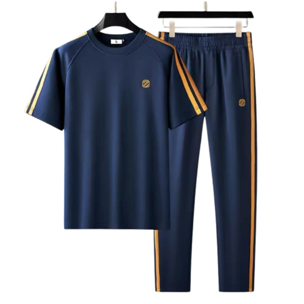 PP Jersey T-Shirt with Trouser Full Track Suit For Men -  TF-104