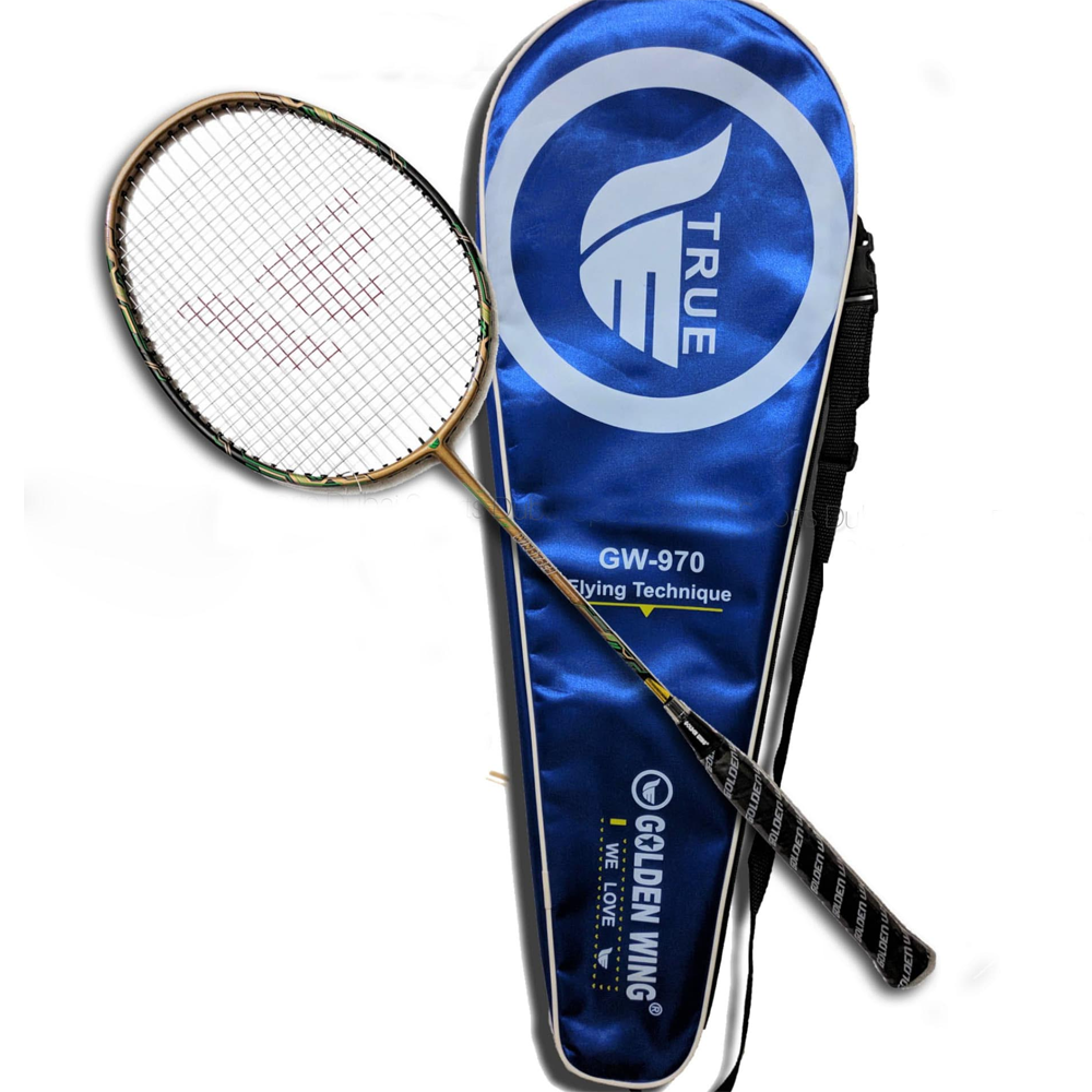 GOLDEN WING G-970 Badminton Racket - Multicolor