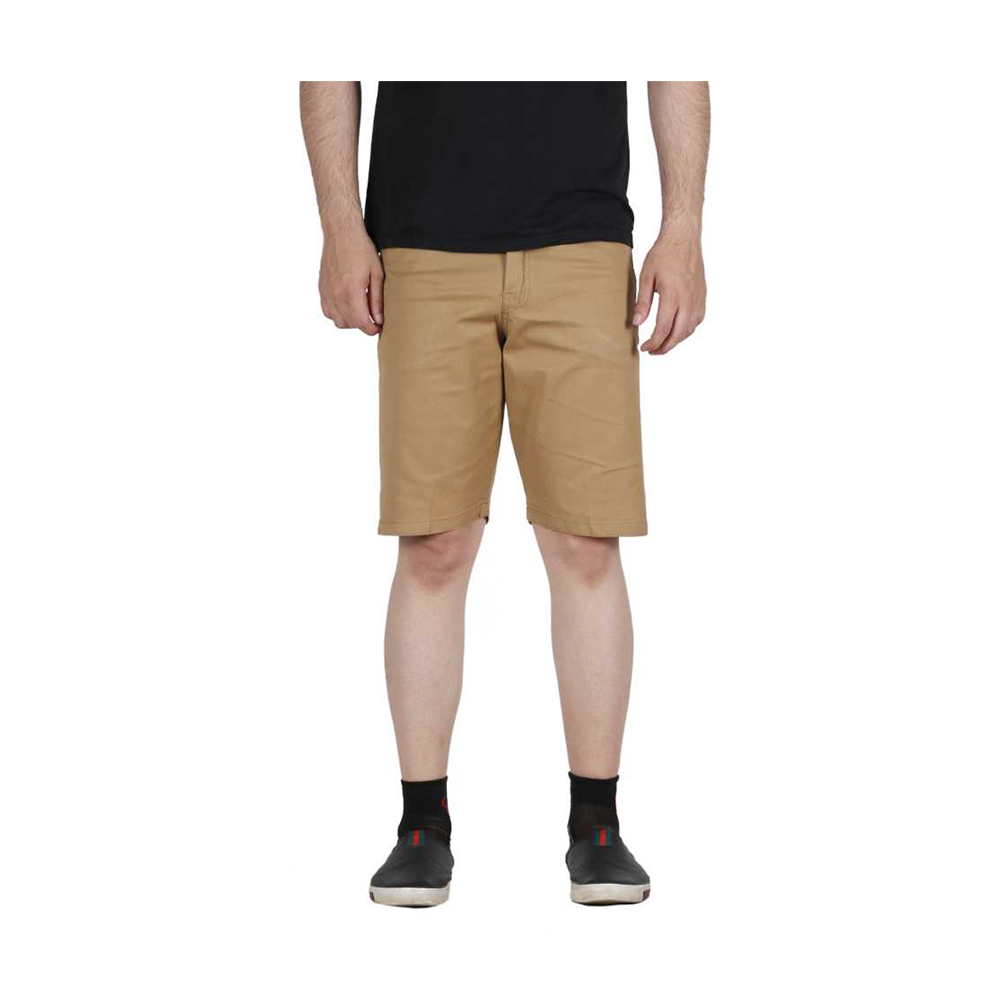 Cargo Half Pant for Men - Brown