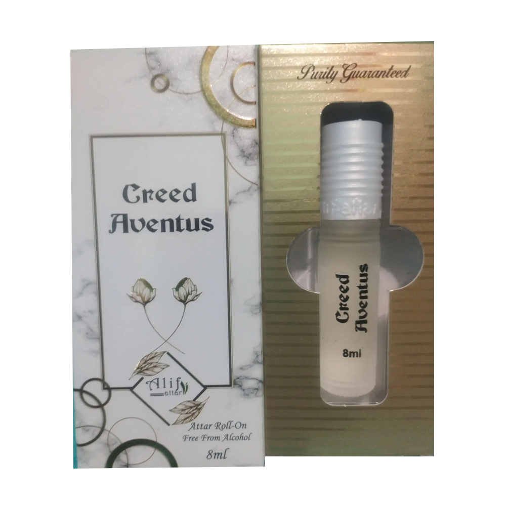 Alif Green Aventus Attar - 8ml