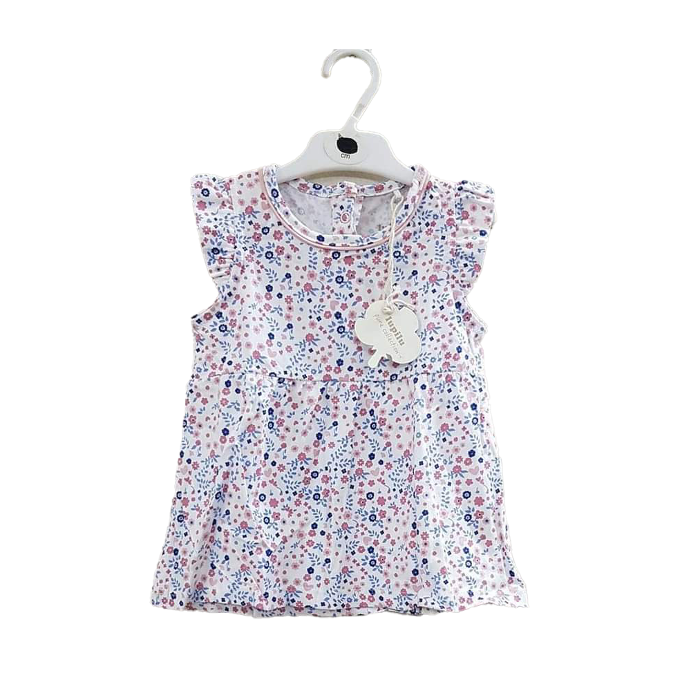 Cotton Print Frock For Baby Girls - Multicolor - HP-15-GNCF