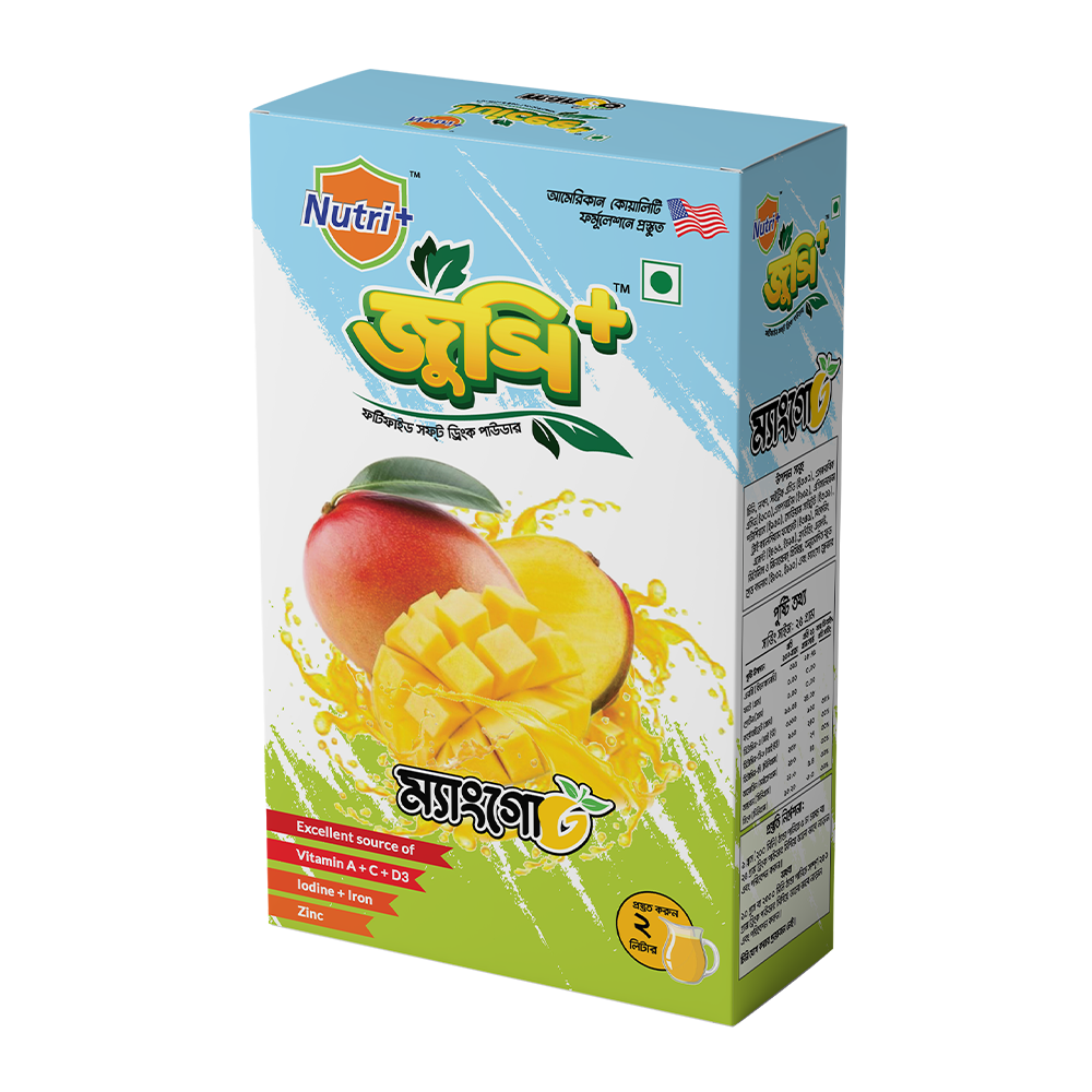 Nutri Plus Juice Plus Mango Soft Drinks Powder - 250gm