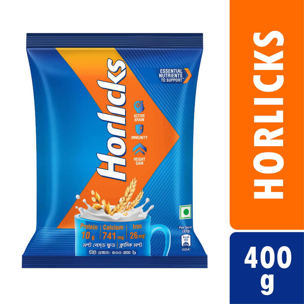 Standard Horlicks Health and Nutrition Drink Super Value Pack - 400g