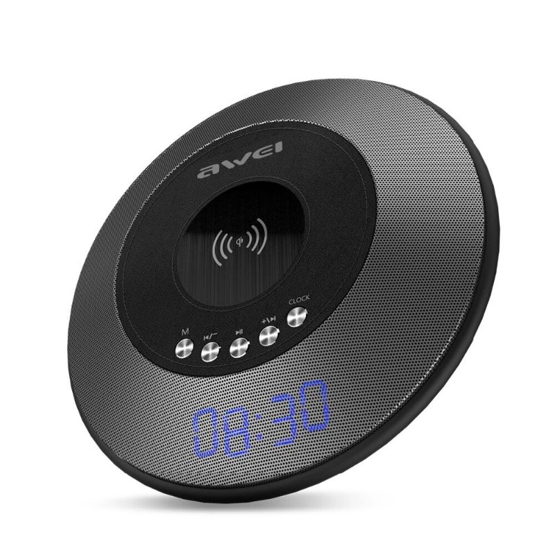 AWEI Y290 Bluetooth Speaker with Wireless Charger Mini Portable Speakers