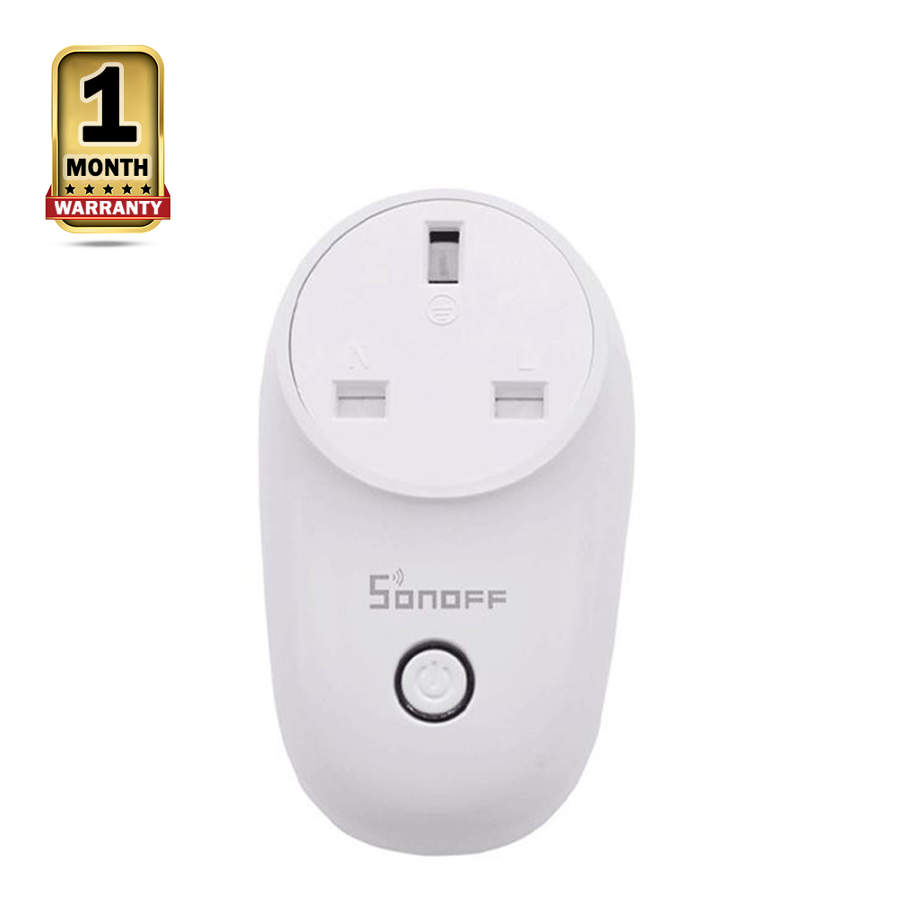 Sonoff S26 Wi-Fi Smart Plug For Smart Home - 3250 Watt - White