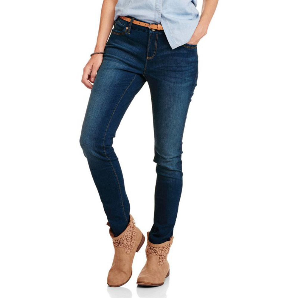 Denim Jeans Pant For Women - Deep Blue - u3056